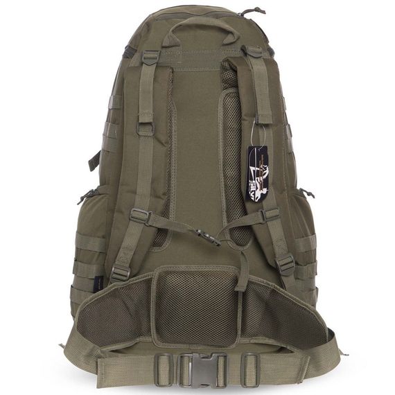 Тактичний рейдовий рюкзак Silver Knight TY-078, 42 л (64×33×20 см) Олива | Зображення 4