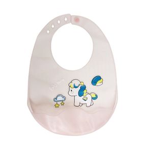 Детский силиконовый слюнявчик MGZ-0618-2 на застежке