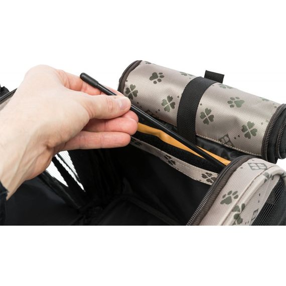 Сумка-переноска Trixie для собак Maxima до 8 кг кремова 33x32x54 см | Зображення 5