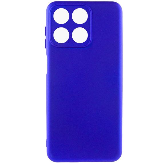 Чохол Silicone Cover Lakshmi Full Camera (A) для Huawei Honor X8a Синій / Iris
