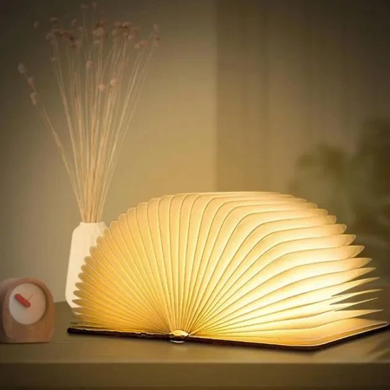Светильник-книга, ночник книжка VHG Foldable Book Lamp Brown | Зображення 2