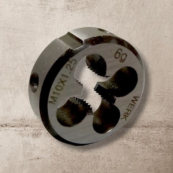 Плашка M10x1.25,30x11мм, 1шт. Werk | Зображення 1