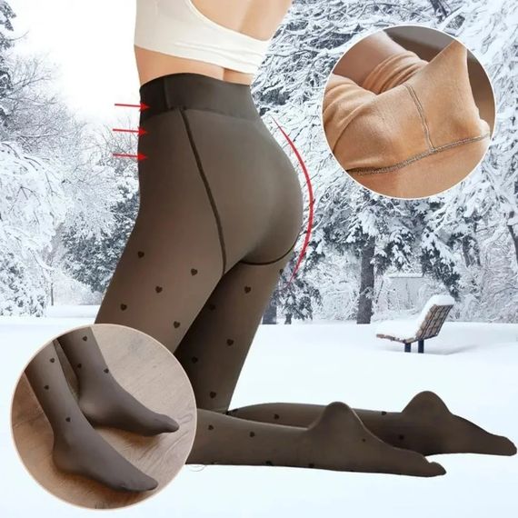 Зимові колготки з ефектом капрону 900Den XL 46/48 (23457578901_267) | Зображення 6