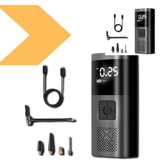 Портативний акумуляторний компресор бездротовий XPRO Wireless Air Pump VC027 (43758-VC027_1063) | Зображення 1