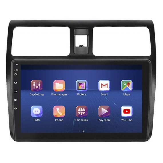 Штатная магнитола Lesko для Suzuki Swift III 2004-2011 экран 10" 4/64Gb 4G Wi-Fi GPS Top Сузуки | Зображення 1