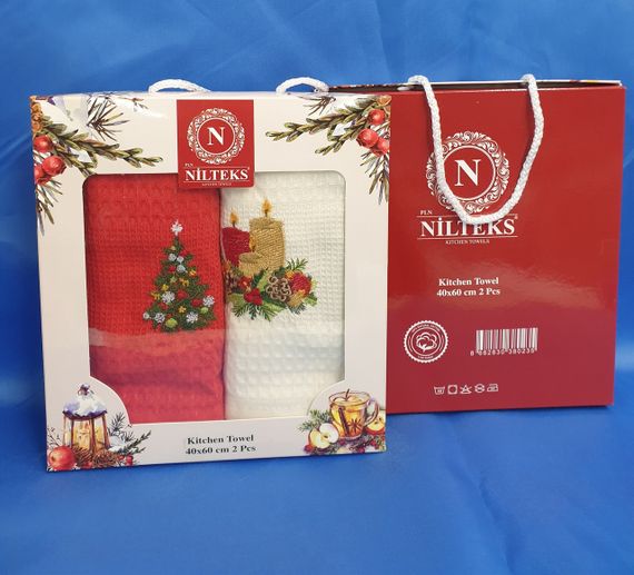 Набір рушників Zeron 128323 Туреччина 60*40  Вафельное полотно Зелений