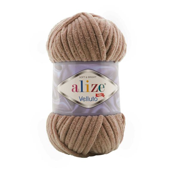 Пряжа Alize VELLUTO 329 плюшева