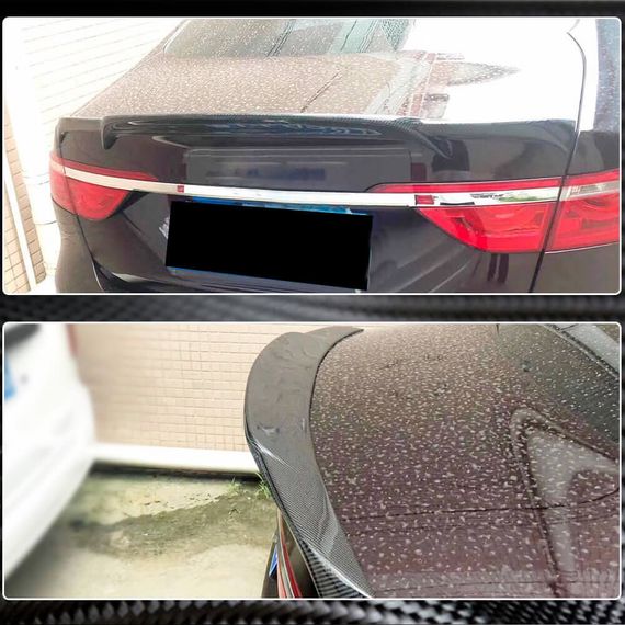 Спойлер (2016-2020, Карбон) для Jaguar XF 2016- рр | Зображення 2