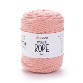 Пряжа YarnArt Macrame Rope 5 мм 767 бавовняний шнур для макраме, панно та кашпо