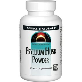 Клетчатка Source Naturals Psyllium Husk Powder, 12 oz 340 g /68 servings/
