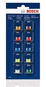 Комплект запобіжників BOSCH (1х5/7.5/25/30A; 2х10/15/20А) mini/mini
