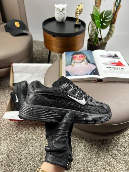 Чоловічі кросівки P-6000 M All Black White весна / літо / осінь A3912 45 28,5