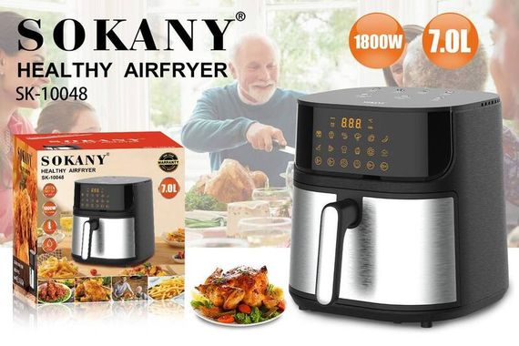 Аерофритюрниця з регулюванням температури XPRO SK-10048 (45429-_1802) | Зображення 2