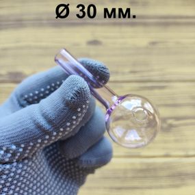 Стеклянная трубка Micro Plus Oil Pink