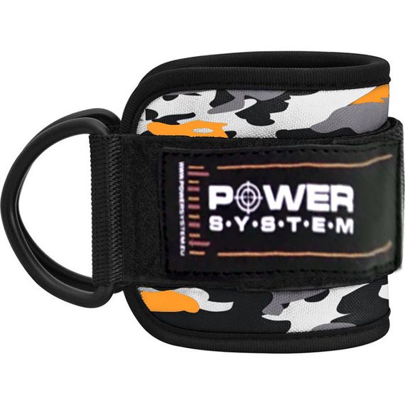 Манжети на щиколотку Павер сістем PS-3470 Ankle Strap Camo Grey/Black | Зображення 2