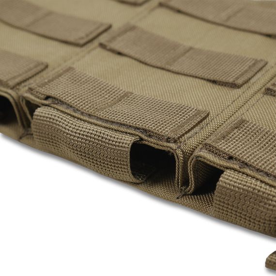 Съемная передняя панель к плитоноске с подсумками под 3 магазина койот | Зображення 3