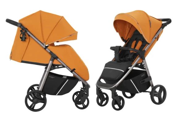 Прогулянкова коляска Carrello Bravo 2024 CRL-8512 Lunar Grey | Регульована ручка, глибокий капюшон