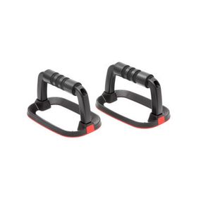 Упоры для отжиманий Adidas Performance Push Up Bars ADAC-12232 Чорний/Червоний (885652021579)