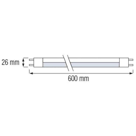 Лампа Діодна трубка "LED TUBE - 60" 9W  60cm T8 G13 4000К | Зображення 1