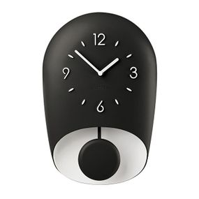 Часы настенные с маятником Guzzini Home 168604209 22х8х33 см черные