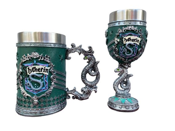 Подарунковий набір Кухоль і Келих 3D Harry Potter Слизерин New | Зображення 1