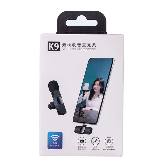 Микрофон петличный для телефона беспроводной bluetooth петличка на одежду профессиональная | Зображення 9