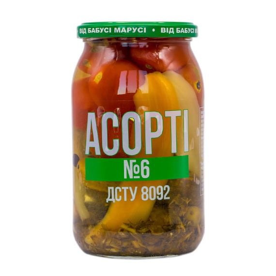 Ассорти №6 Бабушки Маруси 870 г