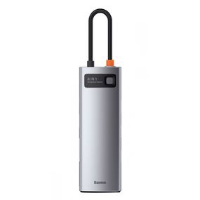 USB-Хаб Baseus Metal Gleam Series 8-in-1 Type-C