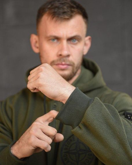 Костюм флісовий Stone island oliva ВТ0553 | Зображення 7