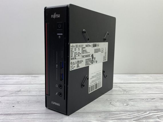 Неттоп Fujitsu Esprimo Q558 Mini USFF / Intel Core i3-9100T (4 ядра по 3.1 - 3.7 GHz) / 8 GB DDR4 / 256 GB SSD M.2 / Intel UHD Graphics 630 / Блок живлення б/в | Зображення 3