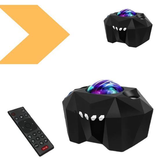 Лазерний проектор зоряне небо з Bluetooth колонкою та пультом XPRO Dream Aurora (47709-9943_340) | Зображення 1