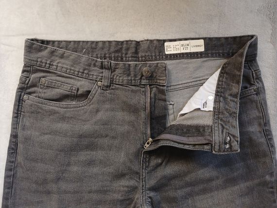 Чоловічі завужені джинси р. 36/32 | Зображення 1