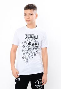 Футболка для хлопчика "Gamer" Носи своє 170 Білий (p-5058-150618)
