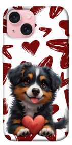 Чохол з картинкою Animals love 8 для Apple iPhone 15 (6.1")