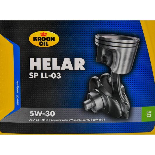 Мастило моторне KROON OIL HELAR SP LL-03 синтетика 5W30 4л (32303) | Зображення 1