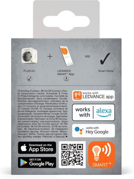 Розумна розетка LEDVANCE WiFi з лічильником енергії вимірює як споживання енергії, так і вироблення енергії з | Зображення 6