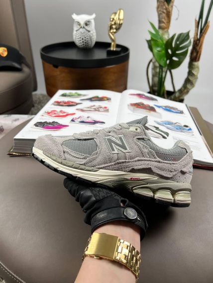 Кросівки New 2002R New Grey , текстиль , В'єтнам 41 26 см | Зображення 4