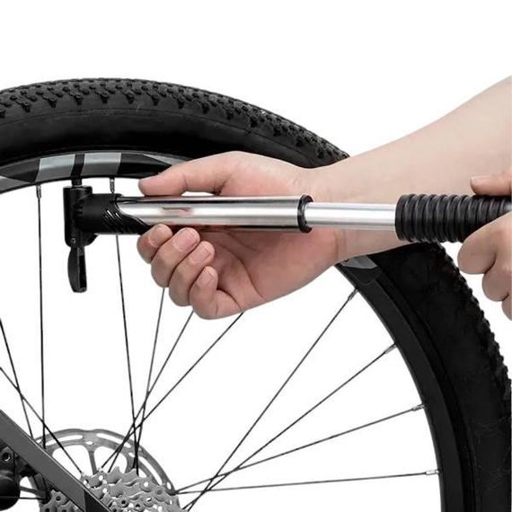 Насос велосипедный mini pump 2121 Серый