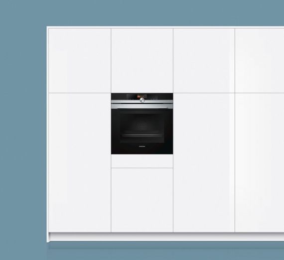 Встраиваемый электрический духовой шкаф Siemens HB676G0S1 - Ш-60 см./13 реж/71 л./диспл/нержавеющая сталь (HB676G0S1) | Зображення 5
