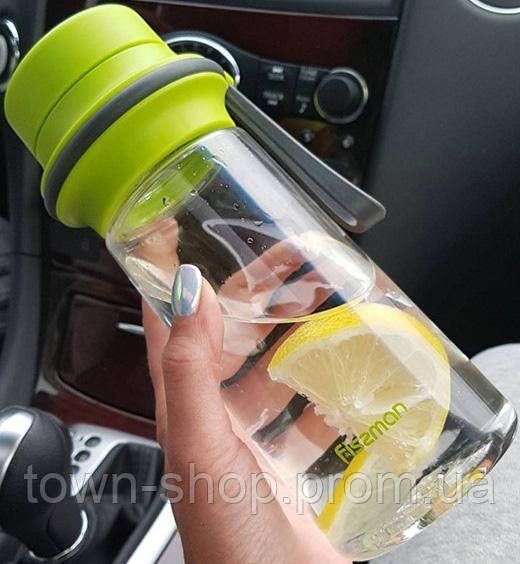 Бутылка для воды Fissman Drink 500мл с фильтром, пластик FN-6847 | Зображення 1