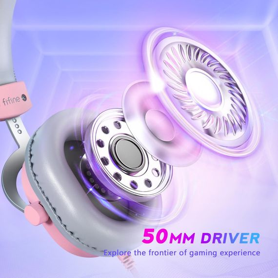 Навушники Fifine H9P Pink (H9P) | Зображення 2