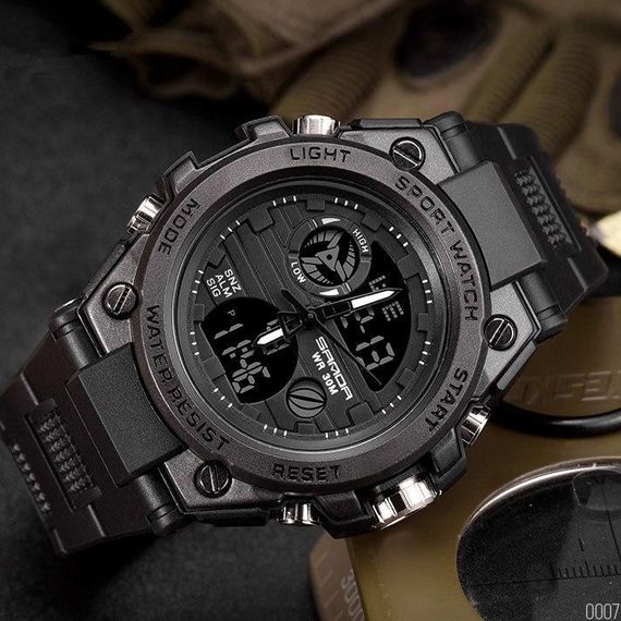 Часы Sanda 739 All Black | Зображення 1