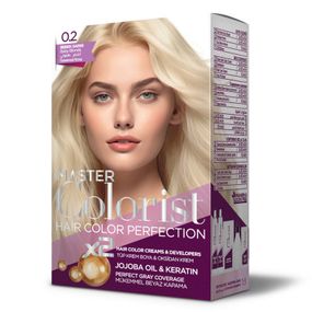 Краска для волос Master Colorist 0.2 Пшеничный Блонд Ливеста 2x50 мл+2x50 мл+10 мл