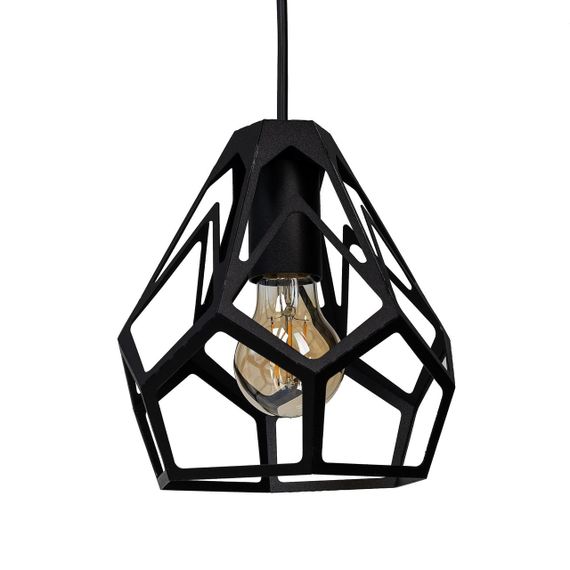 Світильник підвісний (люстра) Bellis P180 Чорний, Atmolight