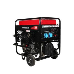 Генератор электроэнергии бензиновый Vulkan SC18000-III (15/17 кВт, 220 В, AVR, 7.5 л/час, 220 кг)