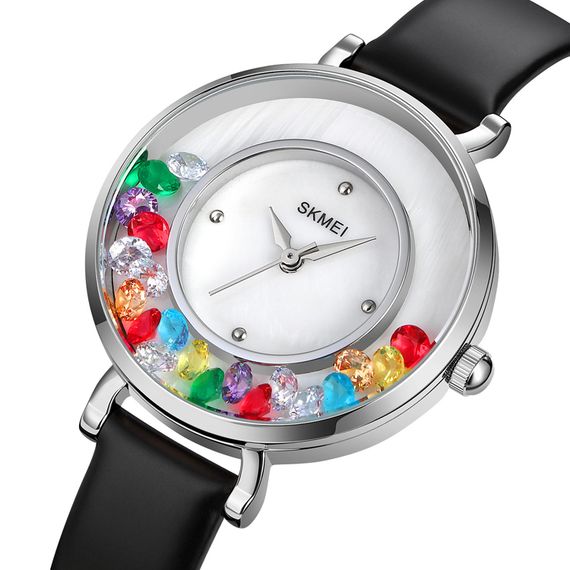 Жіночий годинник Skmei 2041SI Silver | Зображення 1
