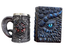 Подарунковий набір Кухоль 3D Стародавні Боги та Блокнот 3D «Книга Теней і Глубін»