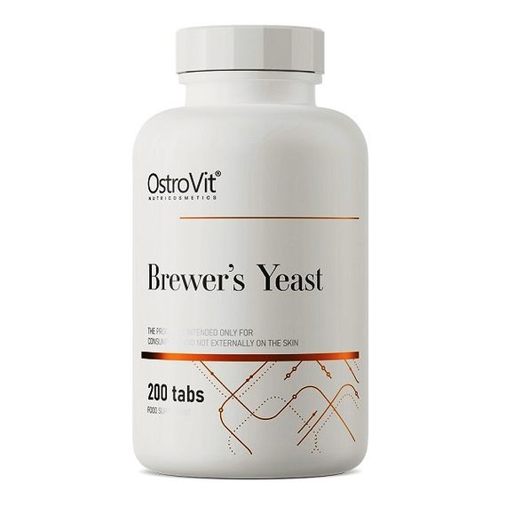 Пивні дріжджі OstroVit Brewer's Yeast 200 Tabs