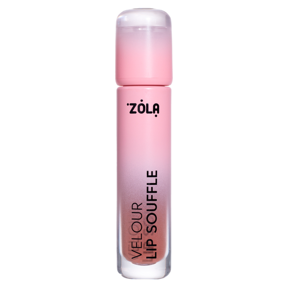 Бархатная матовая помада ZOLA Velour Lip Souffle - 03 Toffee (4.2 мл) | Зображення 1