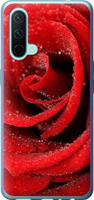 Чехол на OnePlus Nord CE Красная роза "529u-2382-17620"